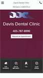 Mobile Screenshot of davisdentalclinic.com